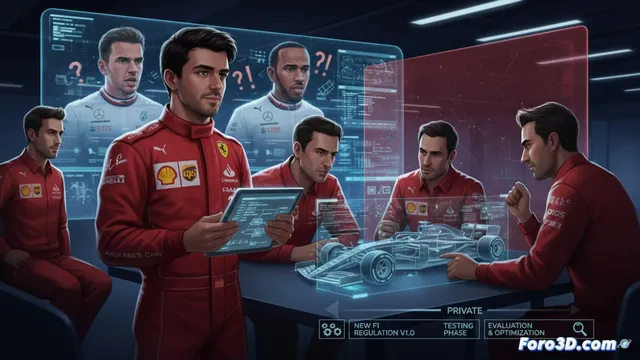 Sainz pide críticas en privado sobre el reglamento F1, como en un nuevo software