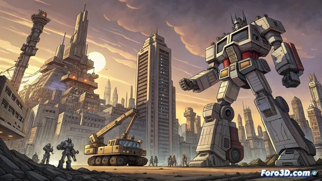 Scramble City, el OVA de Transformers que Occidente no vio