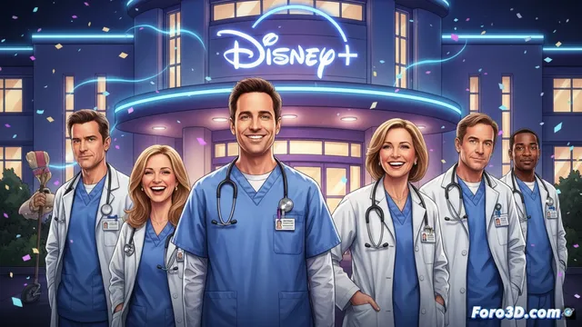 Scrubs regresa 16 años después y lidera Disney+ en EE.UU.