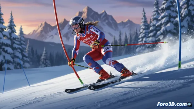 Shiffrin asegura el oro en eslalon con una exhibición de precisión