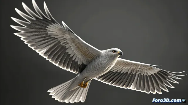 Simular el movimiento de alas de pájaro en 3ds Max