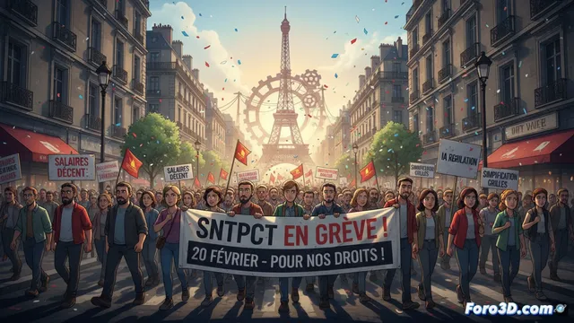 Sindicato francés convoca protestas en animación por mejoras laborales