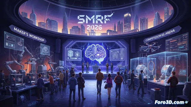 SMRRF 2026: Festival de Impresión 3D y STEM en Manchester