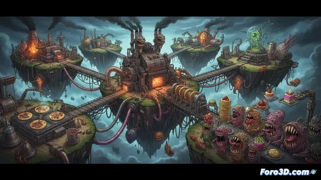 Snacktorio: Factorio culinario para alimentar monstruos