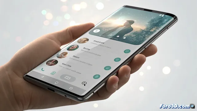Telegram para android renueva su interfaz con un diseño de vidrio líquido