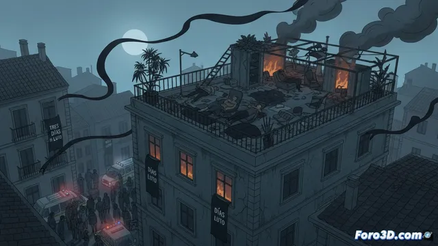 Tragedia en Manlleu: cinco jóvenes fallecen en incendio en azotea