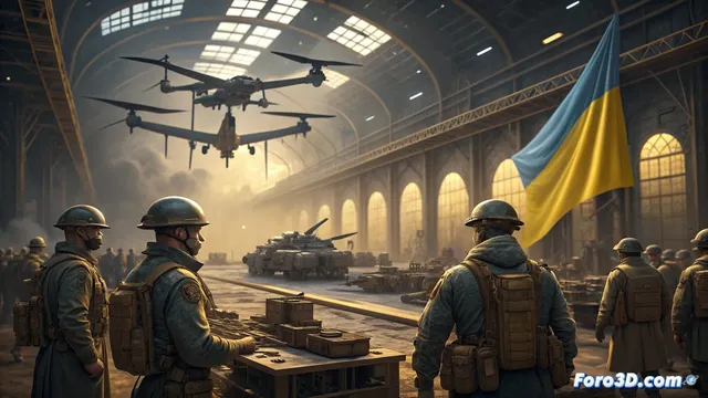 Ucrania forja una industria de drones desde cero en plena guerra