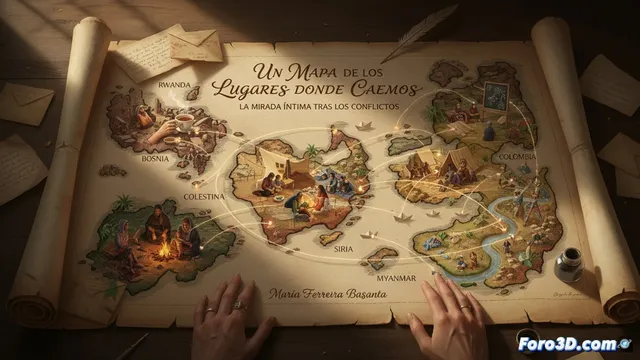 Un mapa de los lugares donde caemos: la mirada íntima tras los conflictos