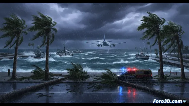 Un temporal intenso afecta a Baleares con viento y lluvia