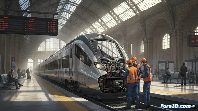 Un tren averiado en Milán provoca retrasos de hasta cien minutos