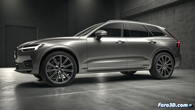 Volvo EX60: el SUV eléctrico que redefine las proporciones con sus enormes llantas