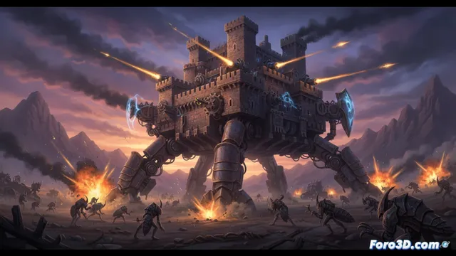 Wanderburg: Demuestra que un castillo con patas puede ser una buena idea