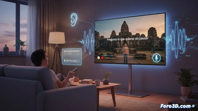 YouTube prueba su asistente de voz en televisores inteligentes