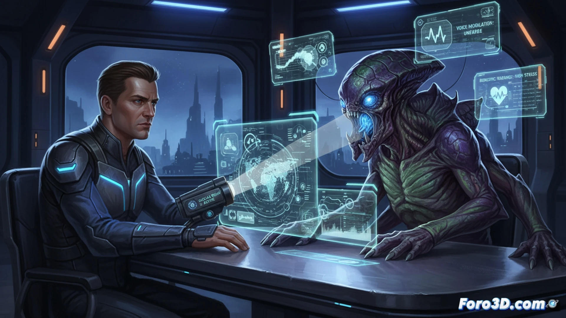 Arc System Works annuncia Donutal, avventura di interrogatorio alieno 🕵️