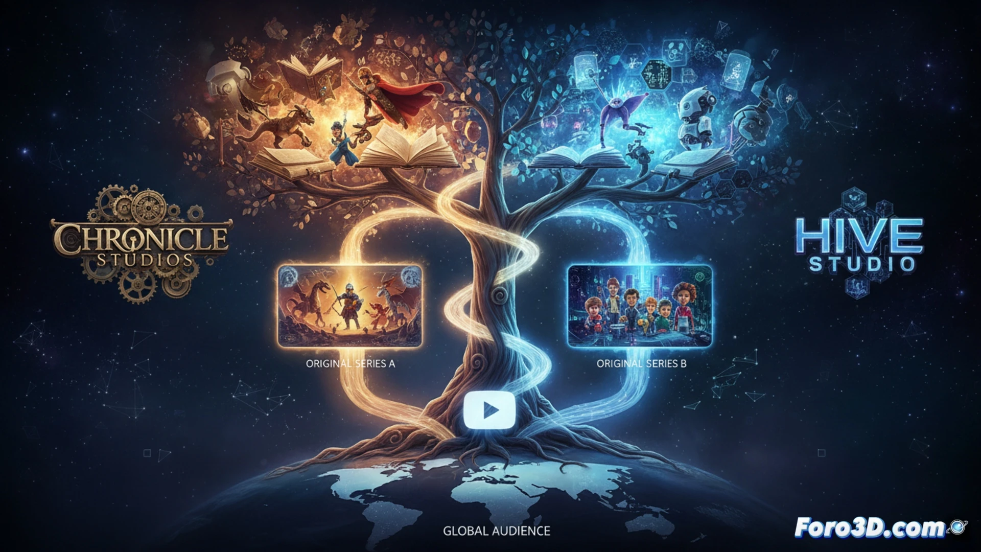 Dos estudios firman un acuerdo con YouTube para crear series animadas originales, fusionando narrativa y producción para la plataforma.