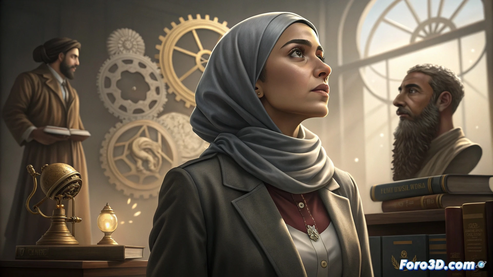 Una mujer, Danni Mohammed, discute con clientes en una sala llena de pizarras con ideas creativas y la frase El cliente tiene un problema escrita.