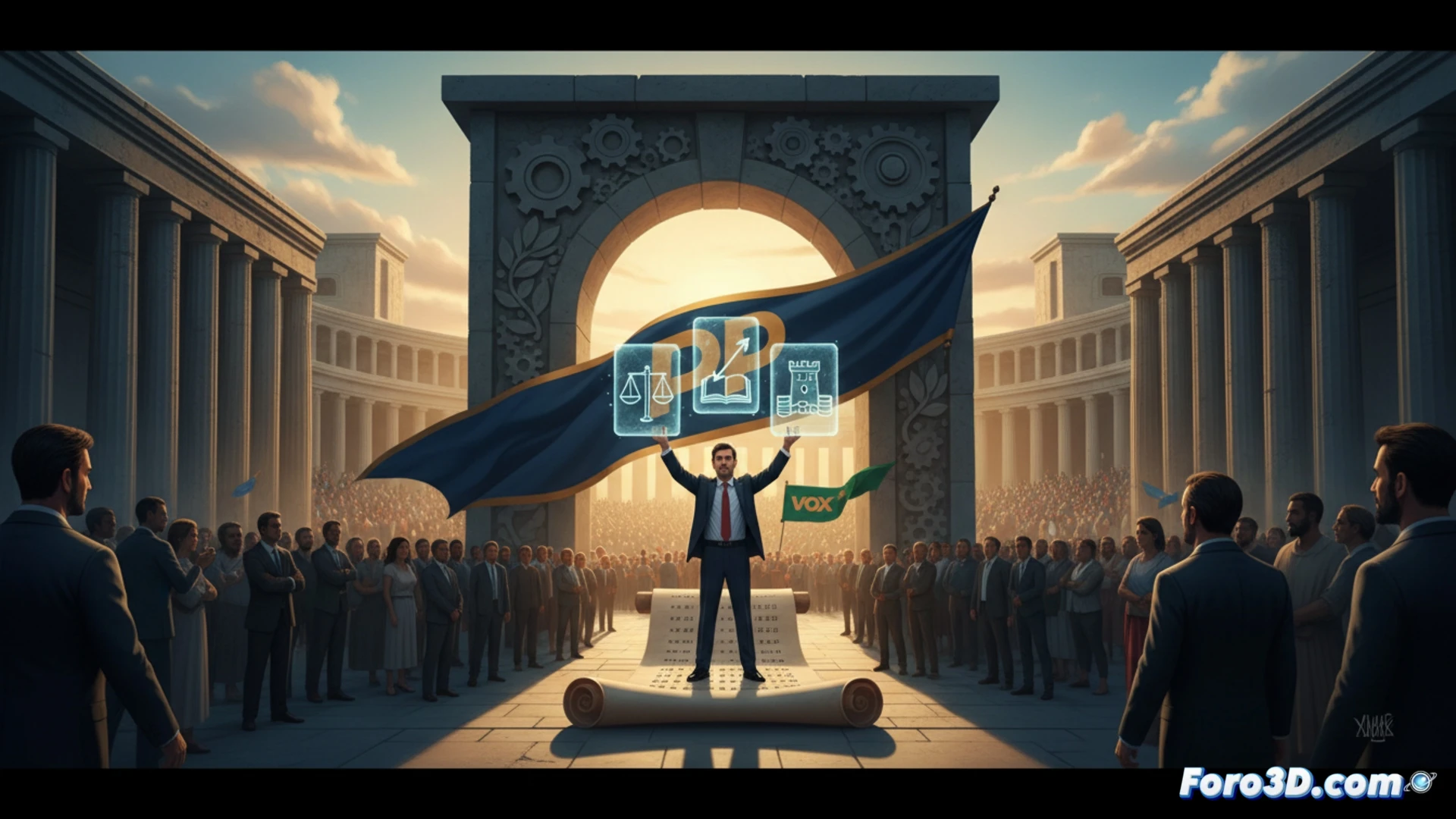 El líder del PP, Feijóo, presenta un documento con tres criterios para guiar los pactos con Vox en las comunidades autónomas.