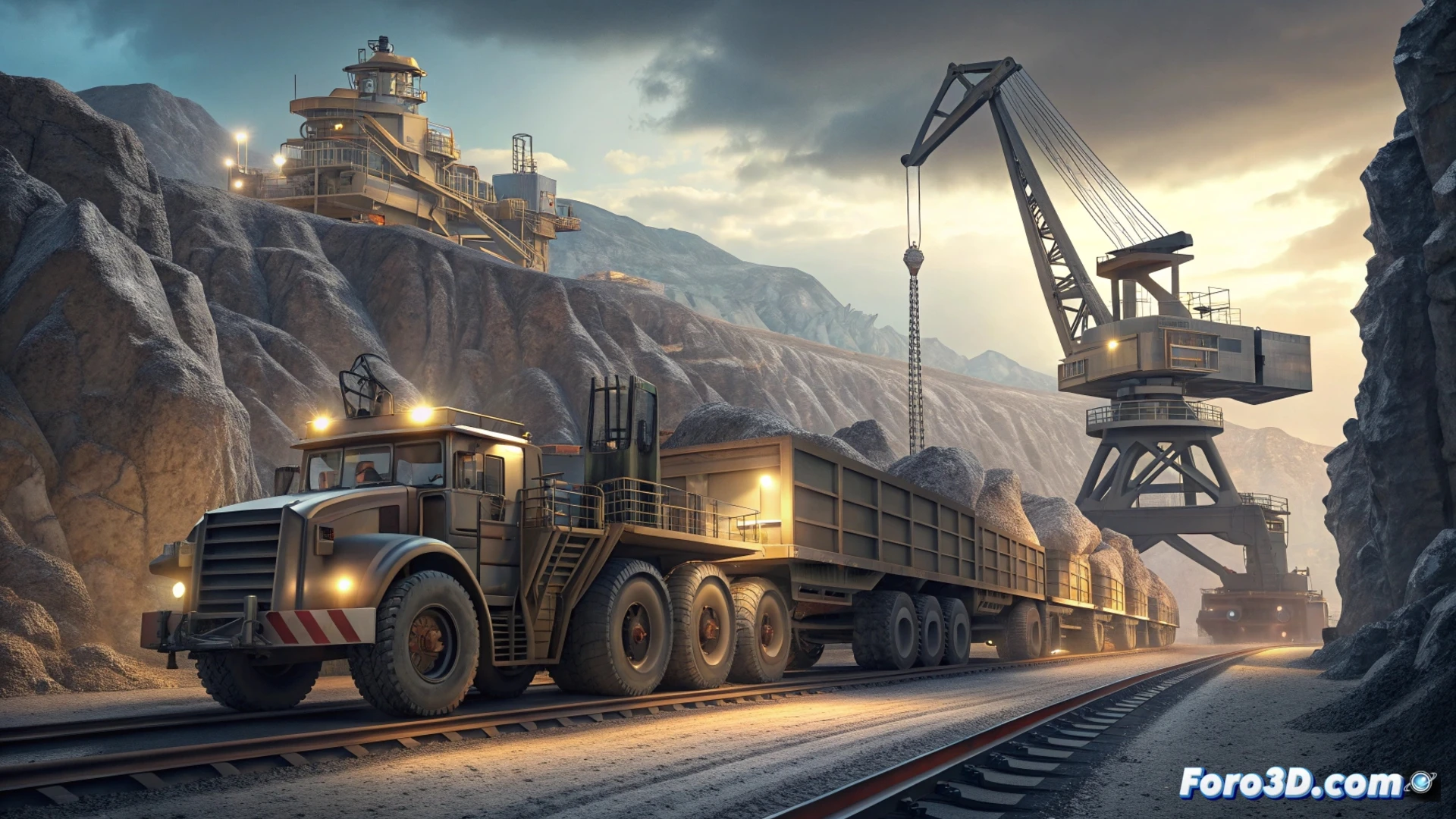 Un cargamento de turbinas y maquinaria minera británica se reexporta desde un puerto de un tercer país hacia un destino sancionado.