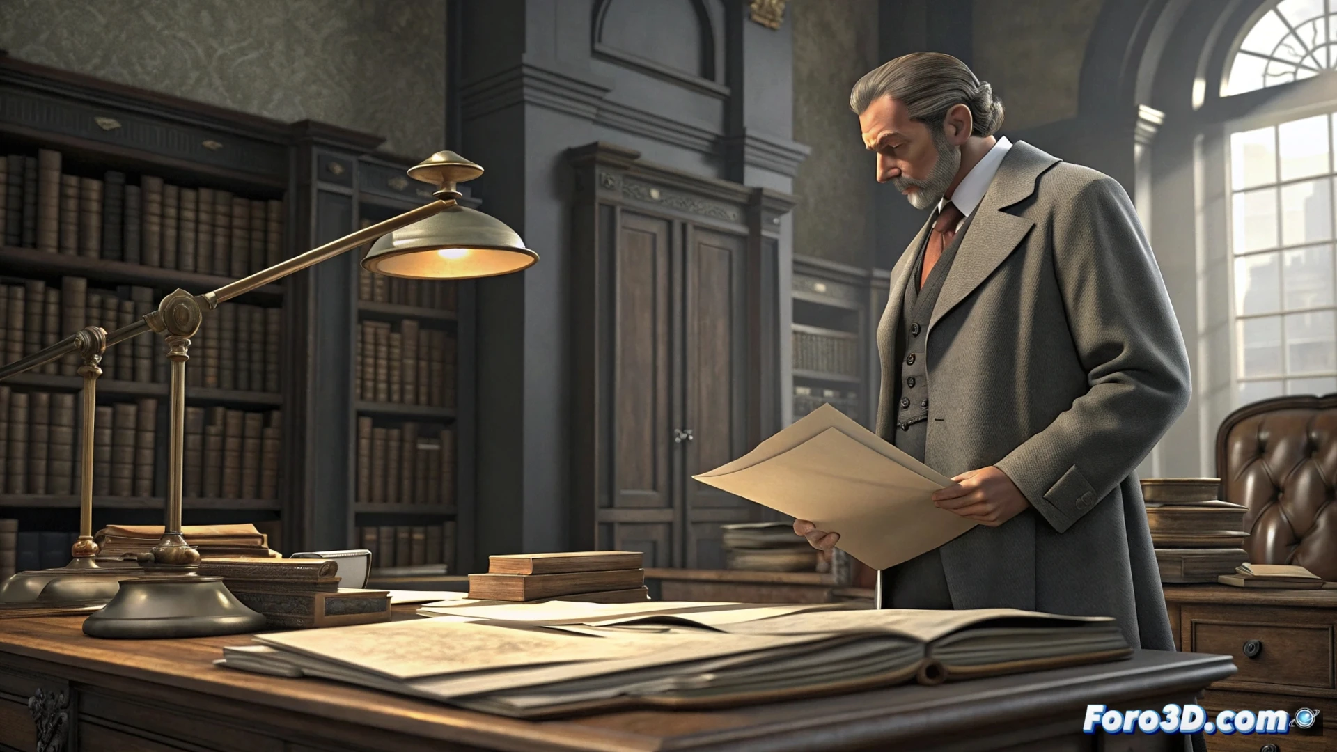 Un equipo de magistrados franceses revisa documentos del caso Epstein en una oficina de la Fiscalía de París, rodeados de archivos y pantallas.