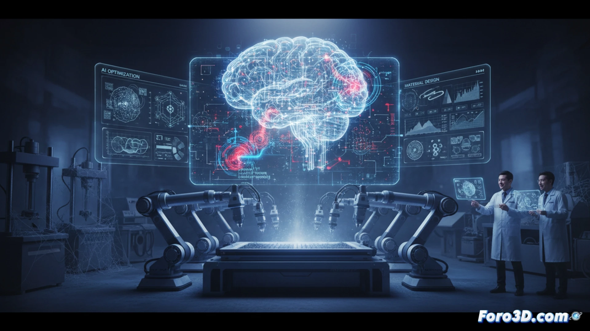 Agente de IA analiza diagramas termodinámicos y mapas de defectos para predecir la imprimibilidad de aleaciones en una impresora 3D metálica LPBF.