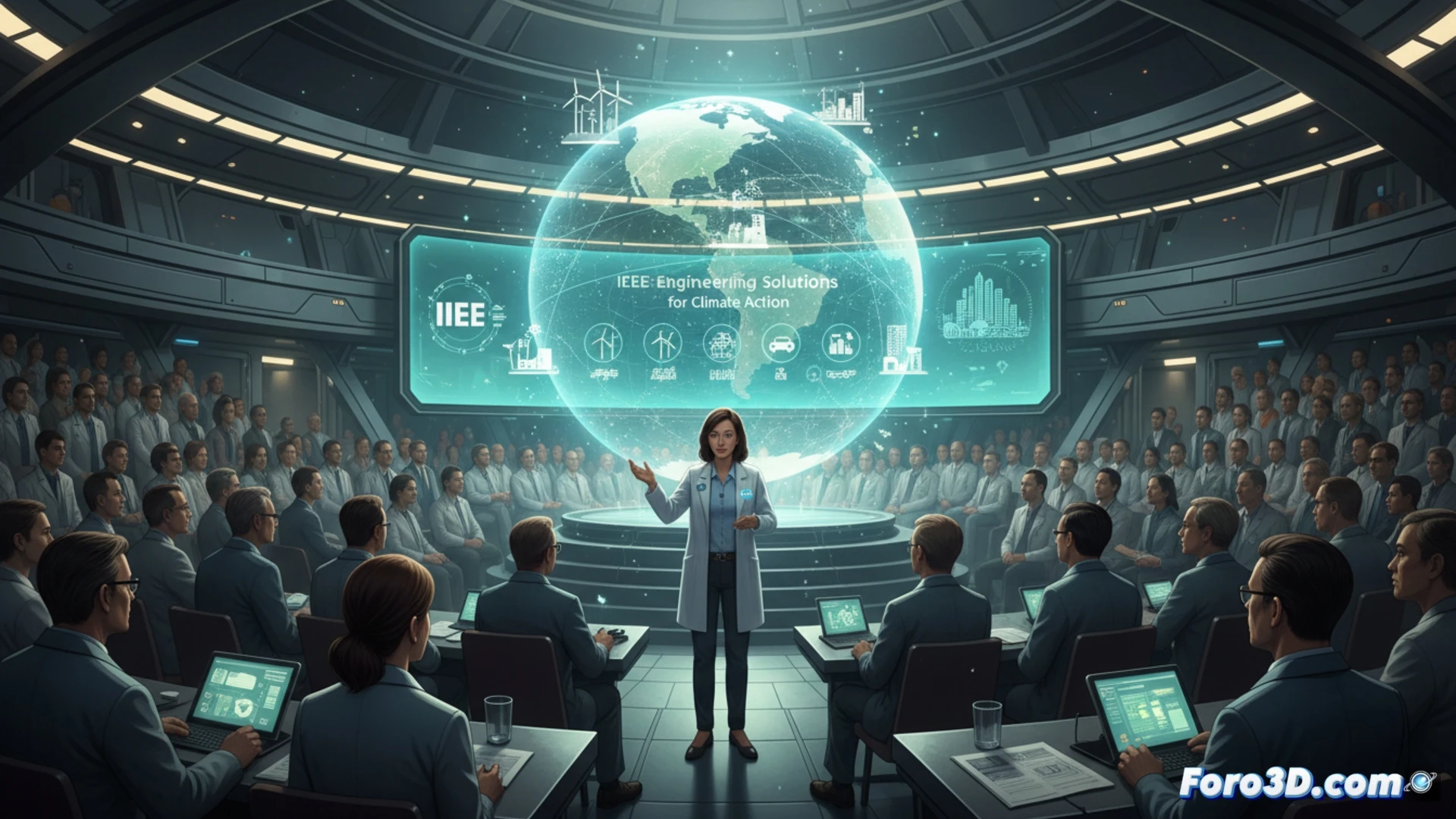 Líderes del IEEE presentan soluciones tecnológicas para la acción climática en la COP30, destacando el papel de la ingeniería.