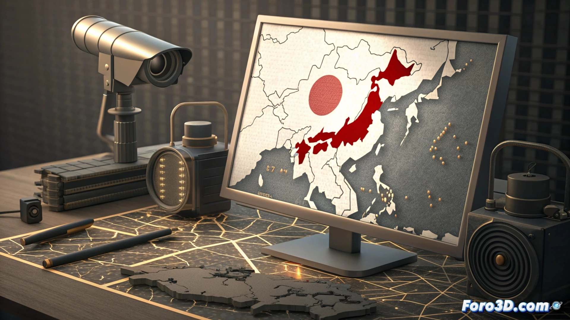 Imagen de una pantalla con mensajes abusivos en japonés, superpuesta sobre el rostro preocupado de una atleta con el uniforme olímpico de Japón.