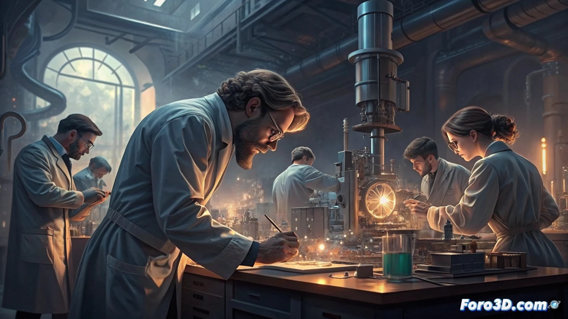 Científica del IEEE explica en una pizarra cómo la colaboración multidisciplinar impulsa la investigación en energía sostenible.