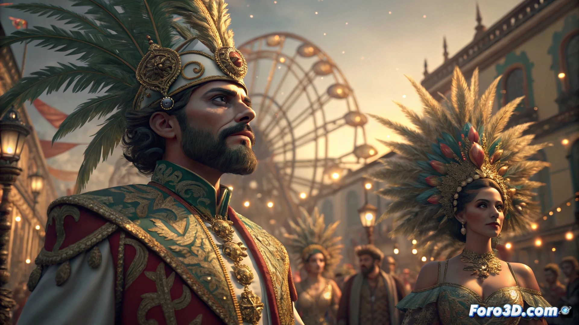 Videoclip de Quevedo donde escenas del Carnaval de Tenerife se generan con IA, fusionando realidad y algoritmos en una explosión de color y movimiento.