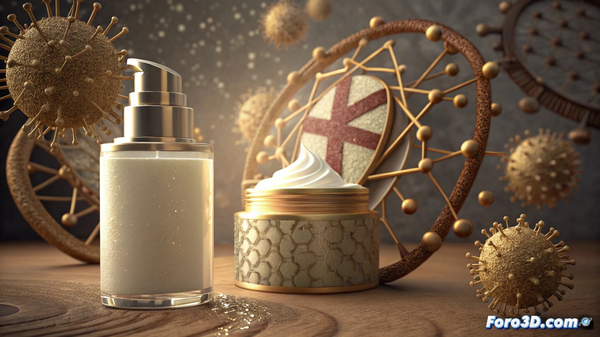 Primer plano de un frasco de crema Opzelura sobre piel con vitíligo, mostrando una clara repigmentación en las manchas blancas.