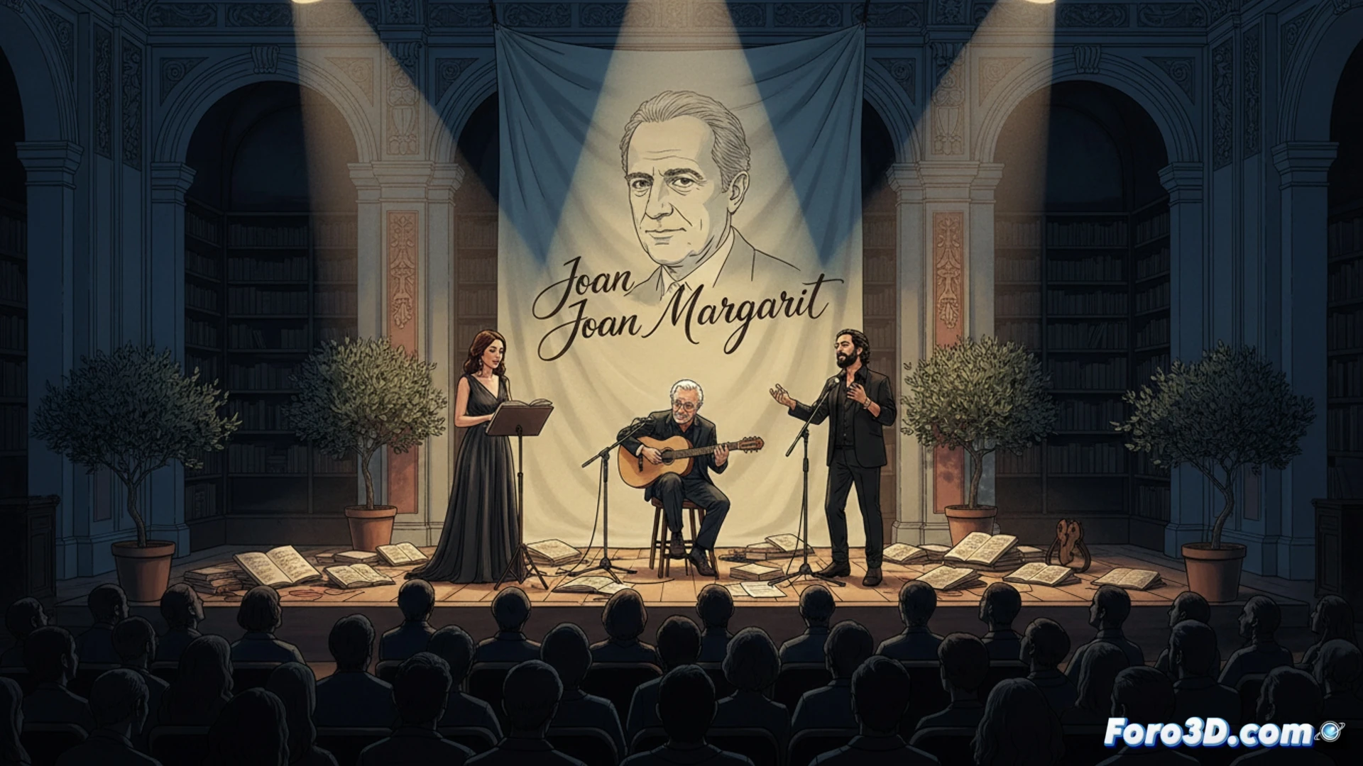 Serrat, Ana Belén et Poveda rendent hommage à Joan Margarit à Madrid 🎭