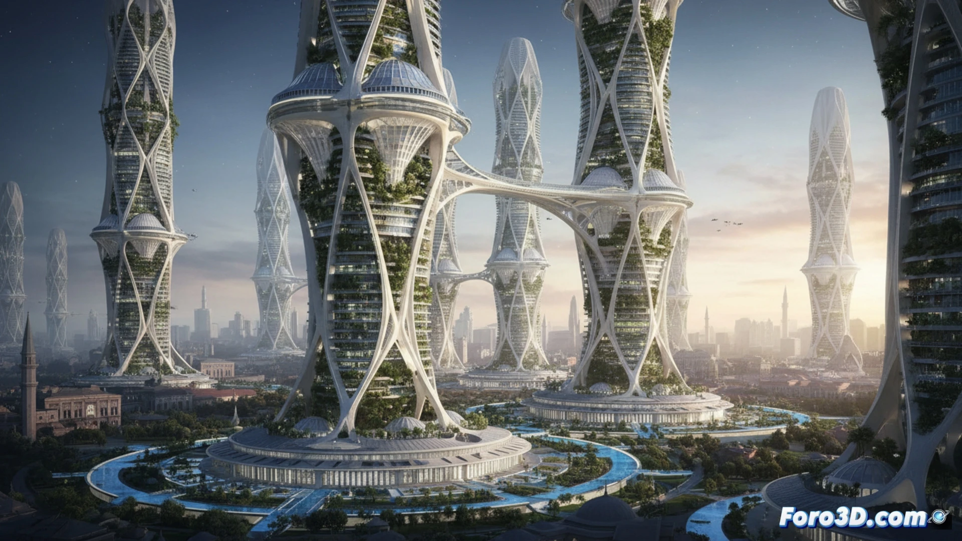 Mimar Sinan, con IA y diseño paramétrico, creando ciudades resilientes y regenerativas para el futuro.