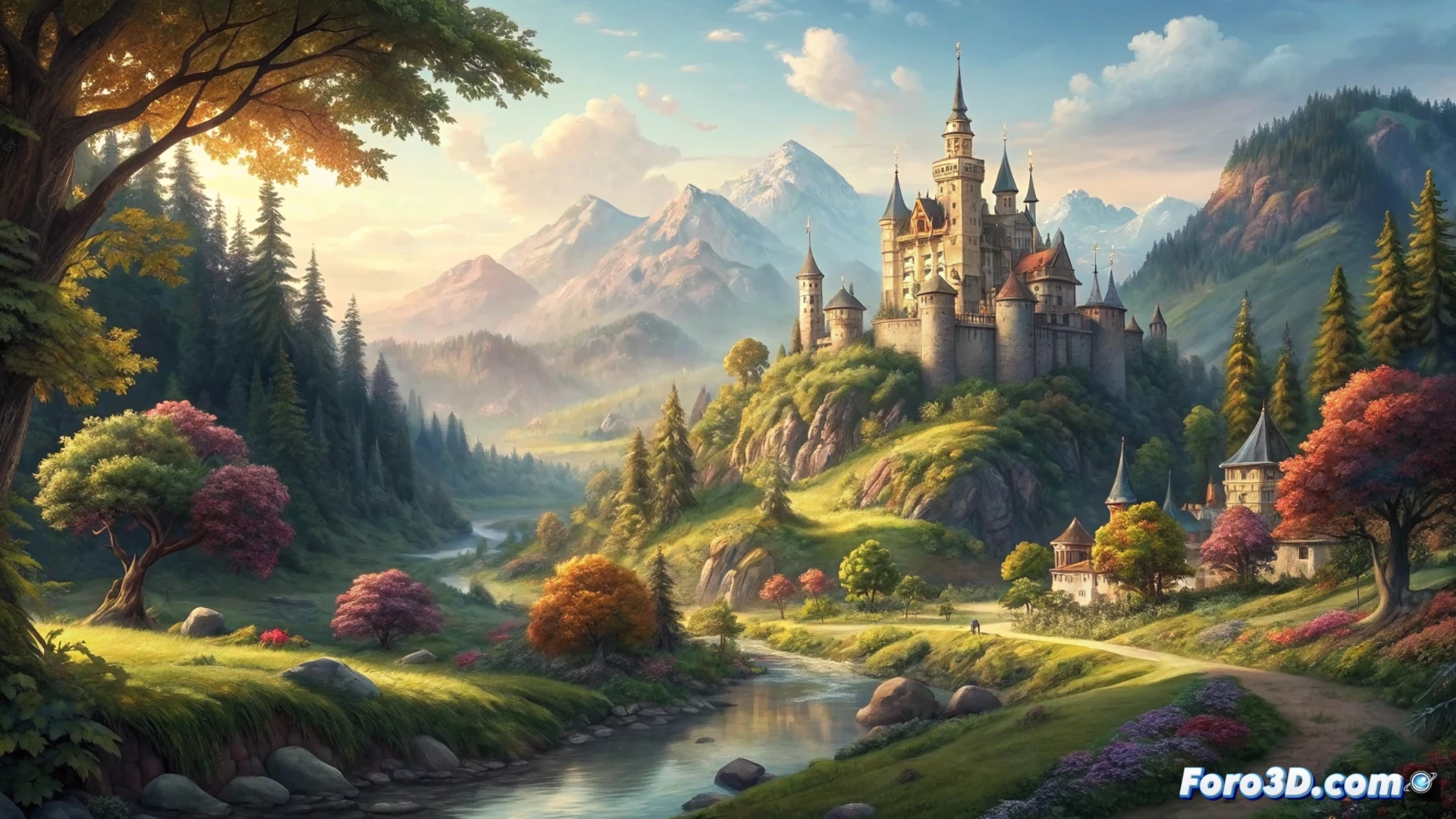 Una familia en un reino de fantasía, creando su legado a través de generaciones en una vida de libertad y aventuras.