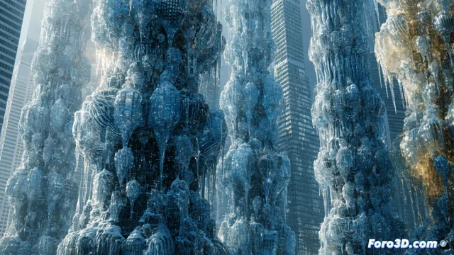 Columnas de algas criogénicas limpian el aire urbano