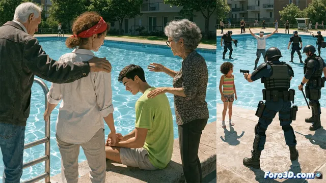 De la mediación vecinal al despliegue policial en piscinas