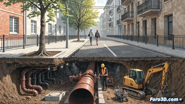Ematsa renueva la red de agua en cuatro calles de Tarragona
