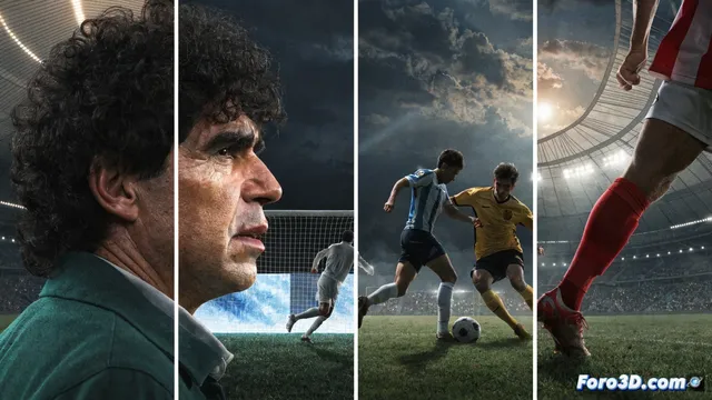 Maradona lo vio: el fútbol se parte en cuatro para la publicidad