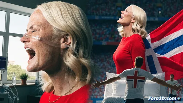 Mette-Marit celebra gol de Noruega tras su trasplante de pulmón