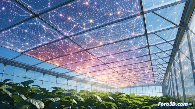 Películas solares para invernaderos: electricidad sin sombra para las plantas