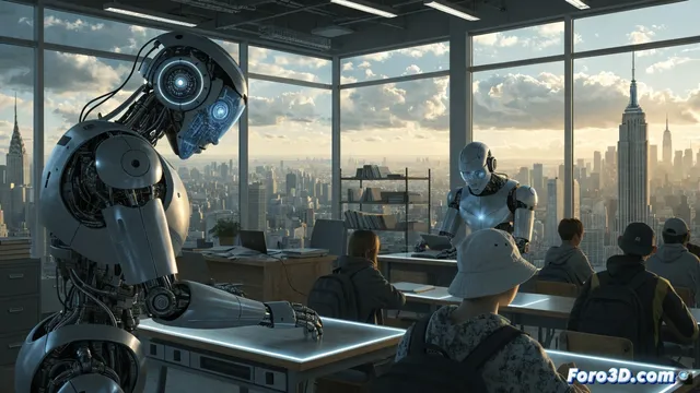 Robots docentes en Nueva York: la hipocresía educativa