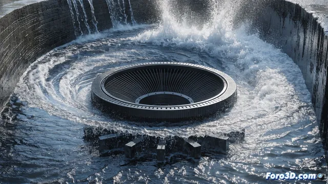Vórtice en el canal: electricidad para regar sin molestar a los peces