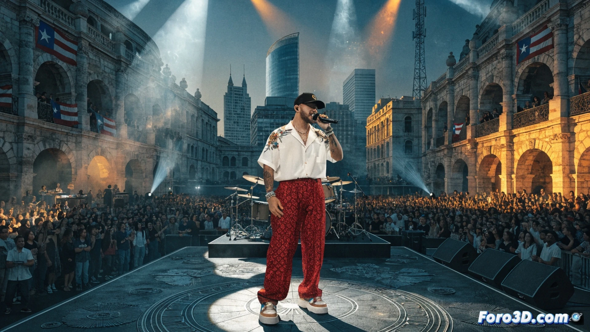 Bad Bunny lleva el orgullo boricua a Marsella
