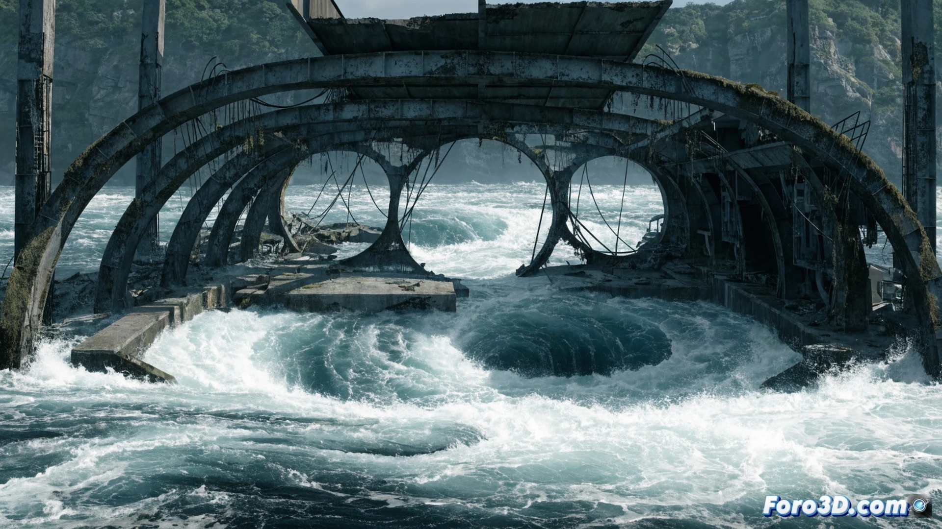 Colapso fluvial: fatiga, vórtices y el pórtico que dijo basta