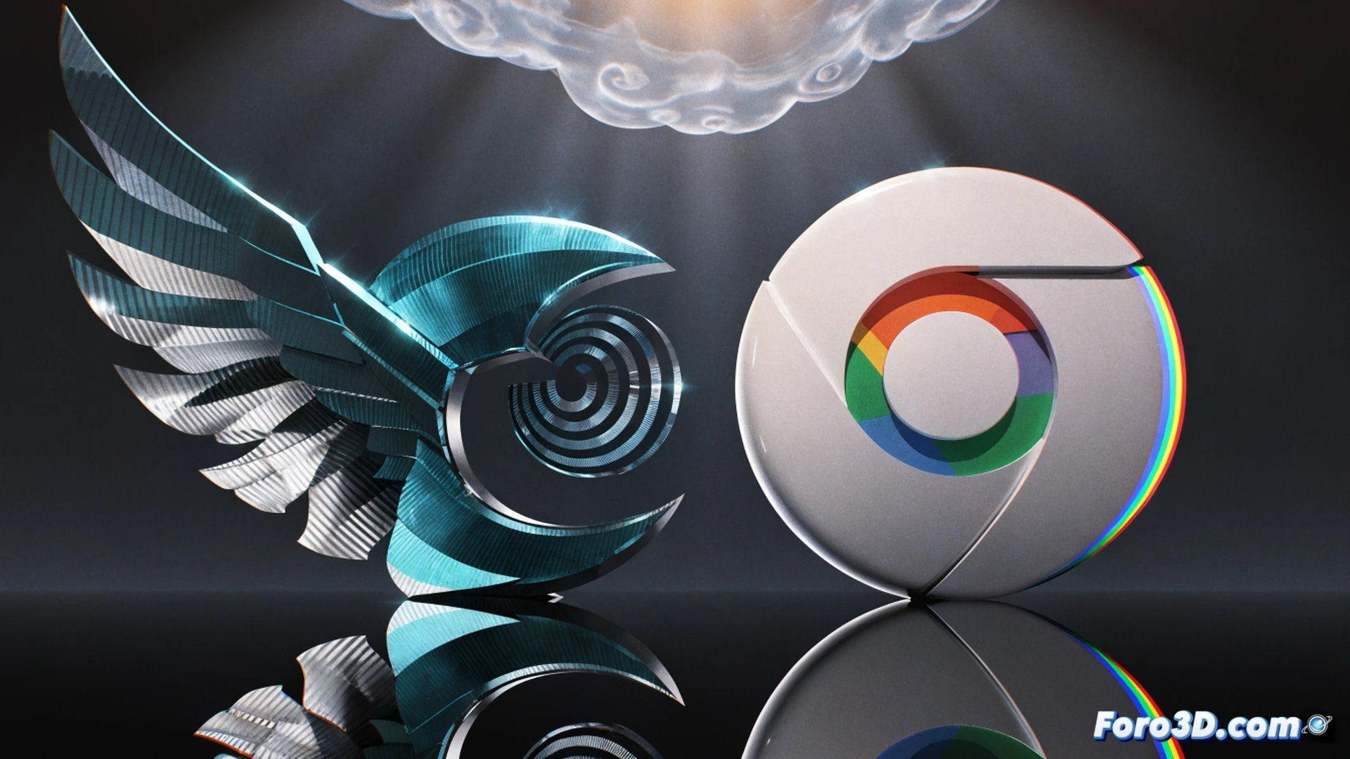 navegador Edge abierto en pantalla dividida, lado izquierdo mostrando interfaz de inicio de sesión con logo de Google y campo de correo electrónico, lado derecho mostrando perfil de usuario sincronizado con calendario y contactos, cursor haciendo clic en botón de iniciar sesión con Google, ventanas flotantes de Windows y Mac en segundo plano, estilo ilustración técnica fotorrealista, iluminación suave de oficina, colores corporativos azul y blanco, transición fluida entre ecosistemas demostrando proceso de vinculación de cuentas