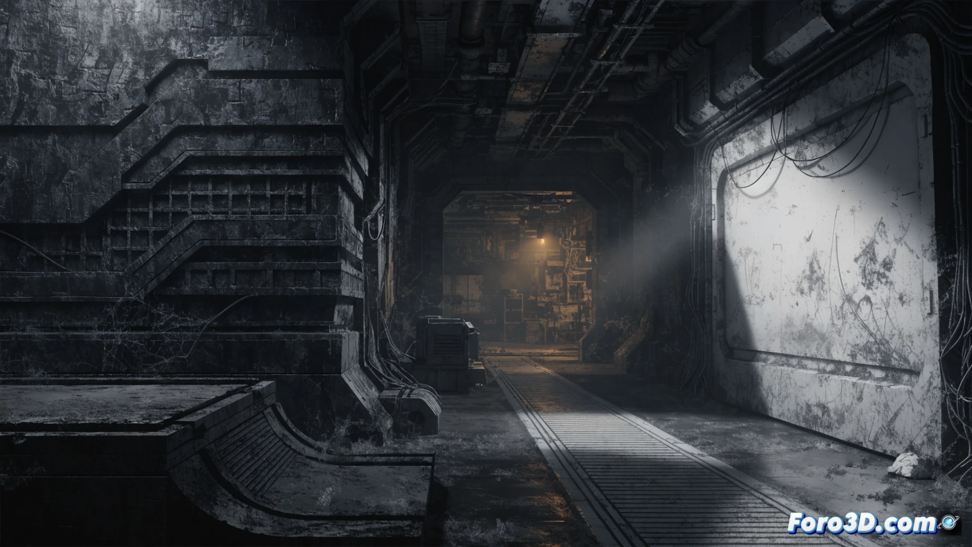 digital artist hand adjusting volumetric fog density on a game engine interface, while a 3D medieval alley scene shows weathered cobblestones, peeling plaster, and rusted iron brackets in the background, mouse cursor hovering over a particle slider, photorealistic cinematic lighting, ultra-detailed texture layers, subtle dust motes floating in a shaft of light, dual focus on screen UI and in-game atmosphere, engineering visualization style, dramatic chiaroscuro shadows, technical render with wireframe overlay faintly visible