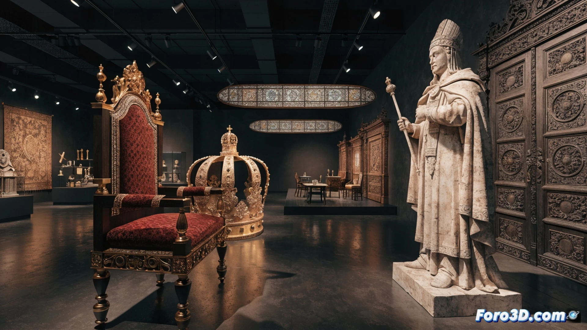 El Museo de las Cortes renueva sus salas con réplicas en 3D