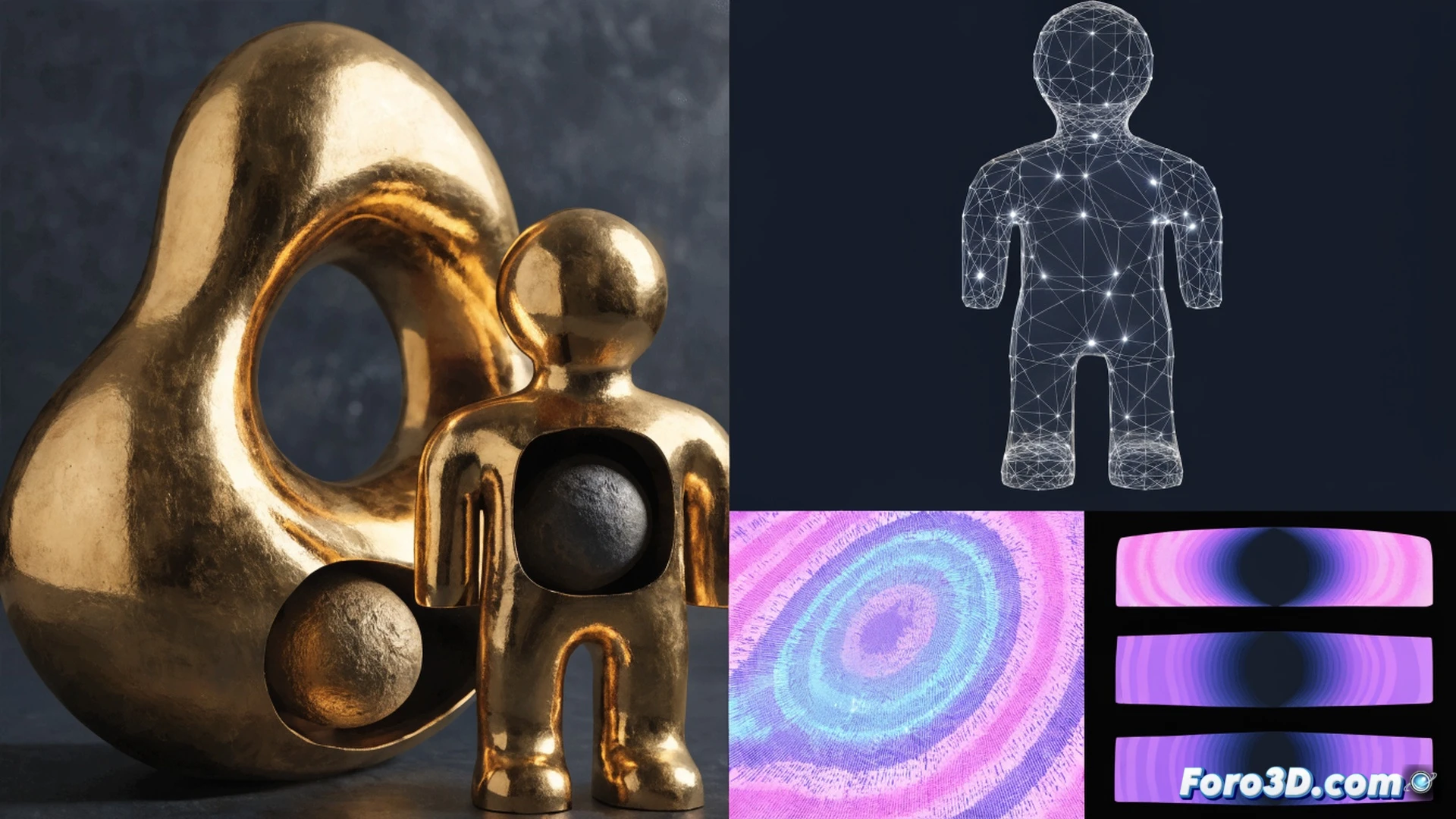 El truco del tungsteno: cómo falsear el peso de una escultura de oro