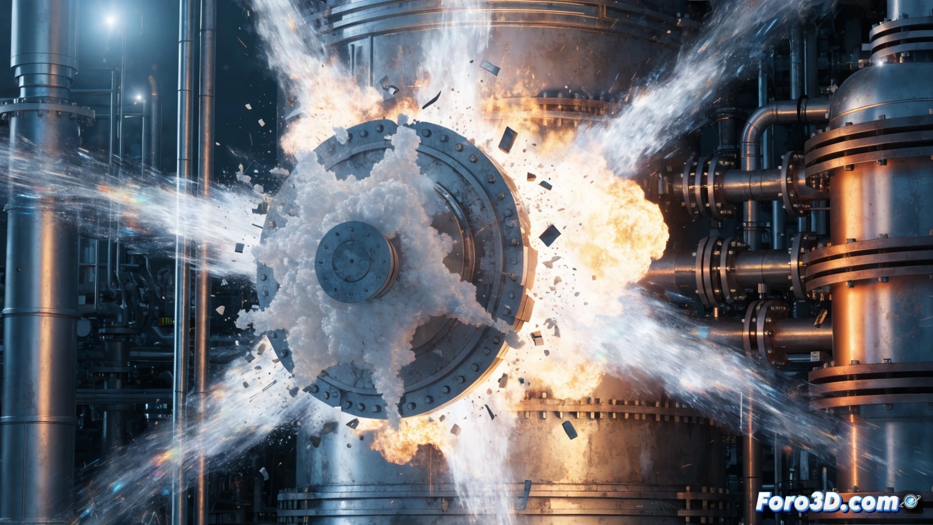Explosión por reactor obstruido: lecciones de polipropileno sólido