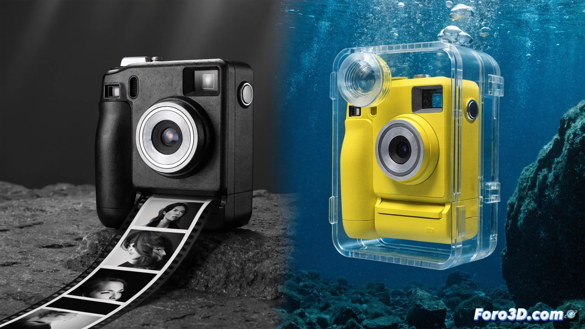 Fujifilm lanza dos QuickSnap: una en blanco y negro y otra sumergible