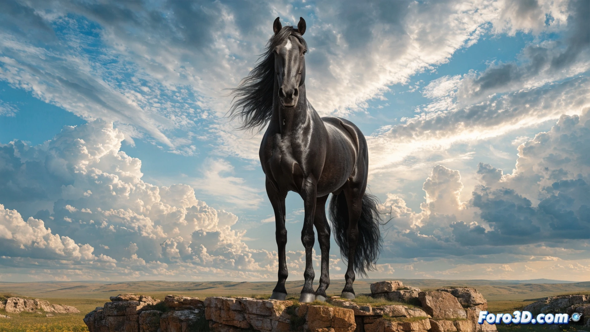 Aqzhal horse galloping across Central Asian steppe at dawn, golden light reflecting off satin-like white coat, mane flowing in wind, hoofbeats kicking up dust, traditional Kazakh horseman in embroidered robe riding bareback, yurt camp visible in distant background, photorealistic cinematic wildlife photography, warm amber and blue sky gradient, dramatic low-angle shot, ultra-detailed muscle movement, horse silhouette against sun, national pride symbolism, no text or letters