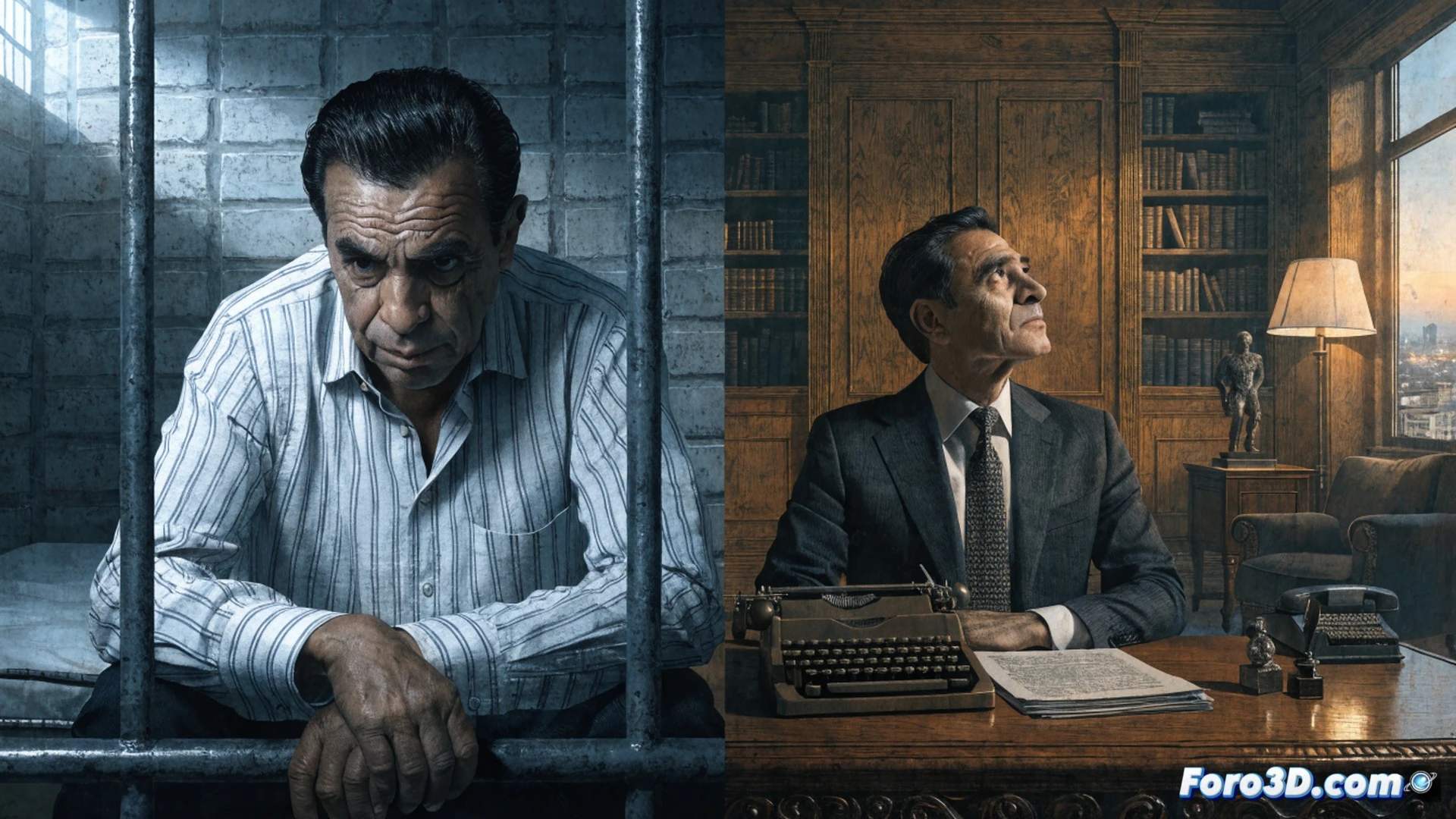 cinematic photorealistic scene showing a shadowy figure in a dark suit using a crowbar to break into a locked metal filing cabinet, scattered documents marked with red confidential stamps flying through the air, a hidden surveillance camera lens glowing red in the corner, a laptop on a desk displaying a wiretap software interface with green audio waveforms, broken padlock on the floor, dramatic overhead spotlight casting long shadows, gritty espionage atmosphere, ultra-detailed textures of metal and paper, high-contrast noir lighting, technical illustration style